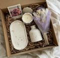 Artificial flower decorative luxurious edition concrete made vase exclusive combo set. 
