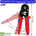 YTH-HSC8 6-4A Crimping Tool – Precision Ratchet Crimper for Electrical Terminals (0.25–10mm²) by Electrica ( Only Tool ). 