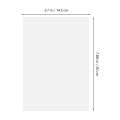 5-10 Pcs Shrink Plastic Sheets Shrinky Dink Paper Semi-Transparent A5 Shrink Art Paper for Keychain Making Creative Craft. 