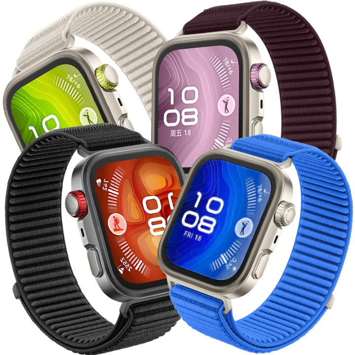 Official%20Nylon%20Loop%20Strap%20for%20%20Watch%20Fit%204%203%20Braided%20Comfortable%20Breathable%20Band%20for%20%20Watch%20Fit%204/4%20Pro%20Accessories%20-%20Image%203