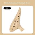 {NN72} 12 Hole Ocarina Instrument Ocarinas Alto C Tone Professional Resin Ocarina Instrument For Music Lover Beginner. 
