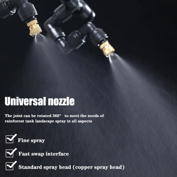 WiFi Rainforest Sprayer Control Automatic Mist Timing Spray System Kit ...