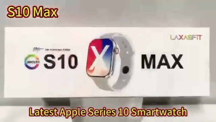 S10 Max Smart Watch 2.29 Inch AMOLED Display NFC Bluetooth Call Wireless Charging
