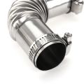 25mm Elbow Pipe Air Diesel Parking Heater Exhaust Pipe Connector W/Clamps For Webasto Diesel Heater 2024 New.