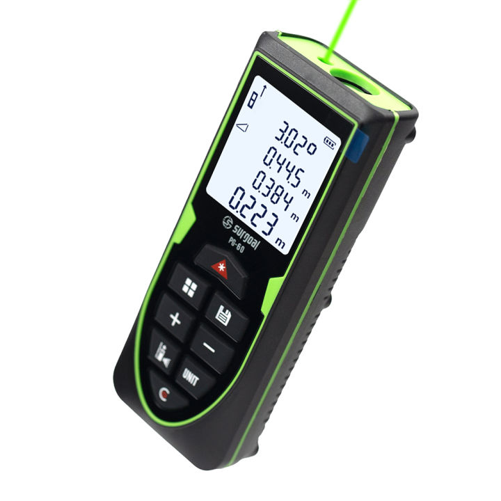 SG SURGOAL 120m Green Laser Rangefinder with Digital Level Rechargeable ...