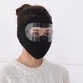 China imported windproof anti dust full mask cycling ski breathable masks eye hd anti fog goggles hood cover winter. 