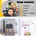 50/100pcs Magnetic Dot Stickers Durable Self-Adhesive Magnets Discs Rubber Soft Round Magnetic Sheet  for Refrigerator DIY Craft. 