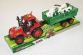 Tractor Trolley Toy with Animals. 