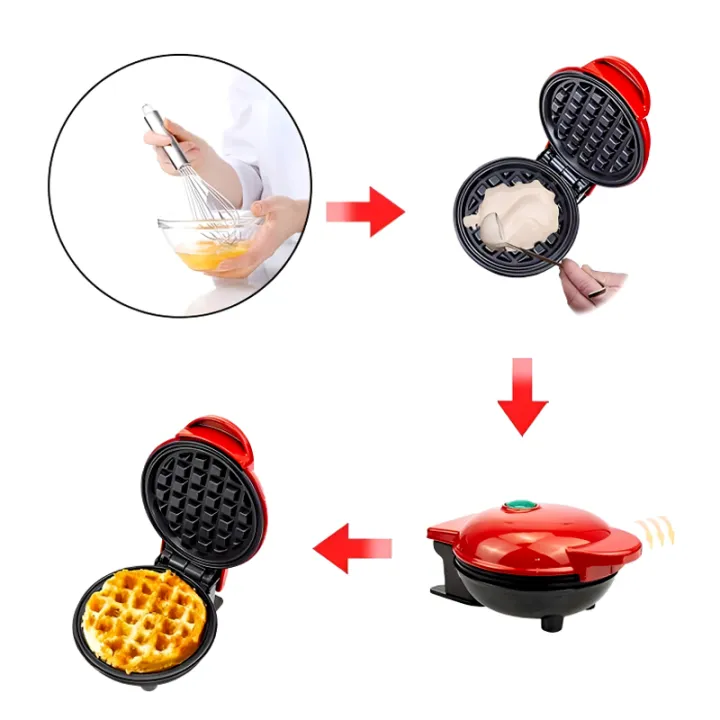 Compact%204-Inch%20Non-Stick%20350-Watt%20Electric%20Mini%20Waffle%20Maker%20Machine%20-%20Image%208