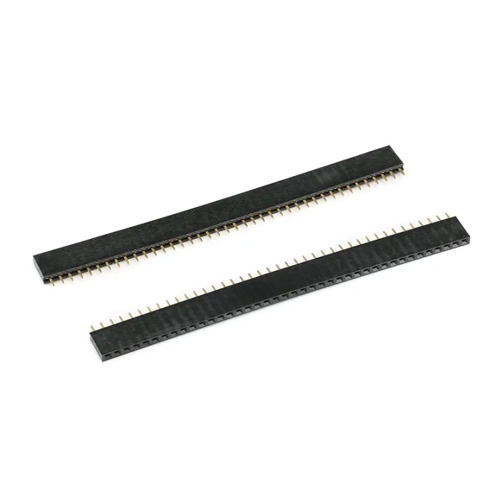 10PCS%201x40Pin%202.54mm%20Pitch%20Single%20Row%20Female%20PCB%20Socket%20Board%20Male%20Pin%20Header%20Connector%20For%20Arduino%20-%20Image%205