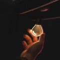 SEAMETAL Retro Mini Bulb Pendant Hanging Soft Glow Ambient Light for Car Interior Atmosphere Decoration Lamp LED Night Light. 