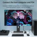 4K HDMI-Compatible Splitter Switch Bi-Direction 1x2/2x1 KVM for TV Box PS4/3 Switcher Adapter Dual Input Single Output.