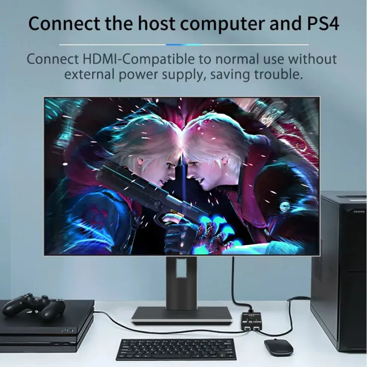 4K%20HDMI-Compatible%20Splitter%20Switch%20Bi-Direction%201x2/2x1%20KVM%20for%20TV%20Box%20PS4/3%20Switcher%20Adapter%20Dual%20Input%20Single%20Output%20-%20Image%203