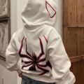 MI'TESORO Spiderman Hoodie Zipper Spider-Man Unisex Hoodies Full Zip Hooded Sweatshirts. 