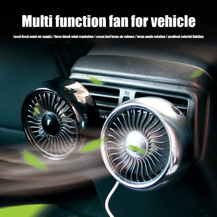 EAFC%20Car%20Fan%20USB%20Powered%20Electric%20Car%20Cooling%20Fan%20Portable%203%20Speeds%20Strong%20Airflow%20Air%20Circulation%20Fan%20for%20Car%20Van%20Truck%20SUV%20-%20Image%204
