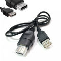 Generation AV Audio Video Composite Wire USB Cable For XBOX Female USB To Xbox Game Controller Adapter Convertion Cable. 