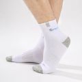 Cotton Sock for Men Sport Breathable Soft Letter Fashion Sneakers High Elastic Middle Tube Stocking Towel Sox Summer Running. 