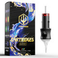 POSEIDON V5 20PCS Tattoo Needles Disposable Safty RL Tattoo Cartridge Needle Hot Sale Permanent Makeup Tattoo Needles. 