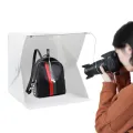 Lightbox Light Box Mini Photo Studio Box 23*22*24cm Photography Box Light Studio Shooting Tent Box Kit Multiple Color Backdrops. 