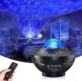 LED Galaxy  Projector Light Bluetooth Remote Control Starry Projection Lamp Star Projector Light Star Night Light with Mp3. 