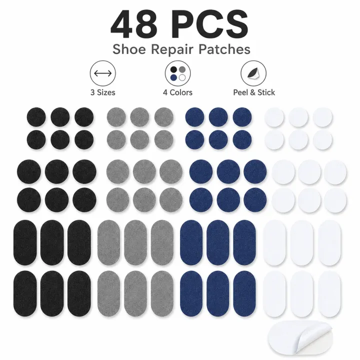 48Pcs%20Shoe%20Lining%20Repair%20Mending%20Patches,%203%20Sizes%20Self%E2%80%91Adhesive%20Inner%20Heel%20Patch%20for%20Worn%20Footwear%20Sneaker%20-%20Image%207