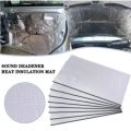 5/10MM Sound Deadener Heat Insulation Mat Car Van Sound Proofing Deadening Insulation Car Hood Insulation Silent Door Wall. 