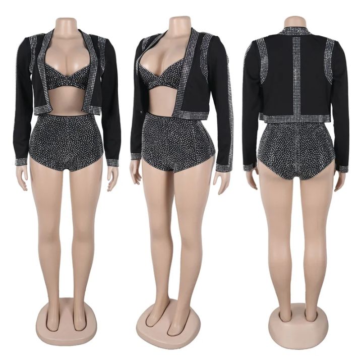 Sparkly%20Diamonds%203%20Piece%20Short%20Sets%20Woman%20Outfits%20Rhinestones%20Luxury%20Birthday%20Cropped%20Jacket%20Top%20and%20Bra%20and%20Shorts%20Set%20Clubwear%20-%20Image%203