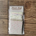 60pcs/pack Retro Letter Handbook Creative Material Paper Flowers Collage Decorative Sticky Notes.