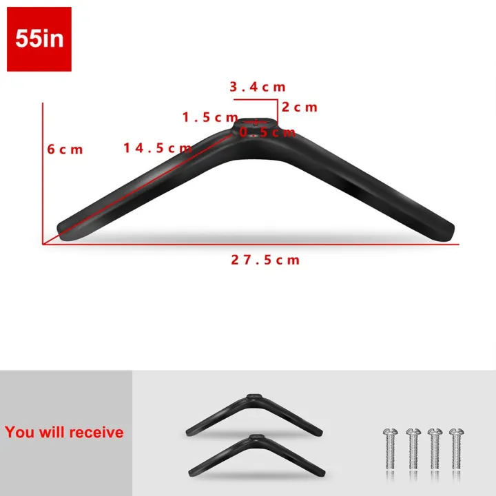Universal%20TV%20Base%20Stand%20Legs%20With%20Screws%20With%20Non-slip%20Pads%20Television%20Tabletop%20Foot%20Black%20TV%20Stand%20Leg%20Base%20Bracket%20Living%20Room%20-%20Image%207