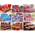 Bedsheet 6×7.5Feet  with 2 pillow covers multy colour. 