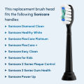 Replacement Toothbrush Heads Compatible with Philips Sonicare Diamond Electric Brush Heads Clean Refill for Hx6920 4100 2 Series.