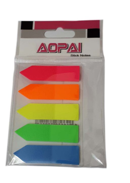 Sticky notes Arrow tags and flags, multicolor, 125 tags