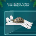 Turtle Basking Drying Resting Sun Platform Mat Dock, Climbing Ladder for Amphibians and Reptiles, Turtle Land Island Habitat. 