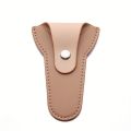 Protective Nail Tool Case Metal Snap Closure Compact Storage for Manicure Scissors Cuticle Nippers Crochet Accessories.