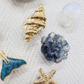 16PCS Ocean Conch Starfish Shoe Charms DIY Accessories Beach Shell Clogs Shoe Buckles Decorations Flower Faux Pearls Shoe Clips. 