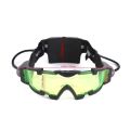 Kids Night Vision Goggles Adjustable Spy Gear Night Mission Goggles with Flip-Out Lights Green Lens Protect Eyes for .
