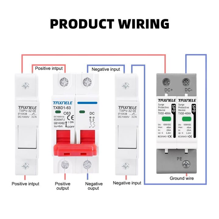 DC%20SPD%20Surge%20Protective%20Device%20600V%201000V%202P%2020KA%2040KA%2060KA%20Voltage%20Protector%20Solar%20PV%20Photovoltaic%20Lightning%20Arrester%20-%20Image%204