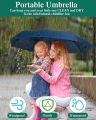 Fashion Large Travel Umbrella, Heavy Duty Windproof Waterproof Umbrella, Fully Automatic Open And Close Golf Umbrella, UPF50+ UV. 