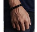 BLACK Beeds Bracelet Top Fashion For Man and Woman. 