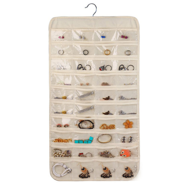 1pc%2080%20Pockets%20Jewelry%20Storage%20Bag%20Non-woven%20Fabric%20Hanging%20Women%20Jewelry%20Organizer%20Earrings%20Necklace%20Ring%20Display%20Holder%20-%20Image%207
