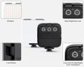 M88 LED Video Light for Mobile & Laptop | Rechargeable Portable Fill Light for Video Call, Live Streaming & Content Creation.
