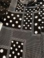 Irani chadder silk fabric white and black colour summer fabric chador is a full-body-length semicircle of fabric that is open down the front. 