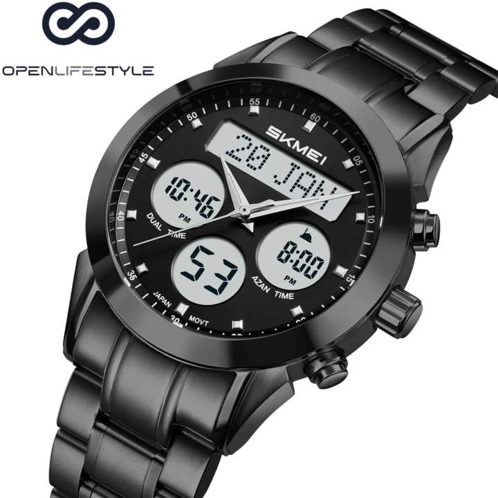 SKMEI%202381%20Arabic%20Islamic%20Qibla%20Jam%20Tangan%20Saat%20Wrist%20Watch%20-%20Image%209