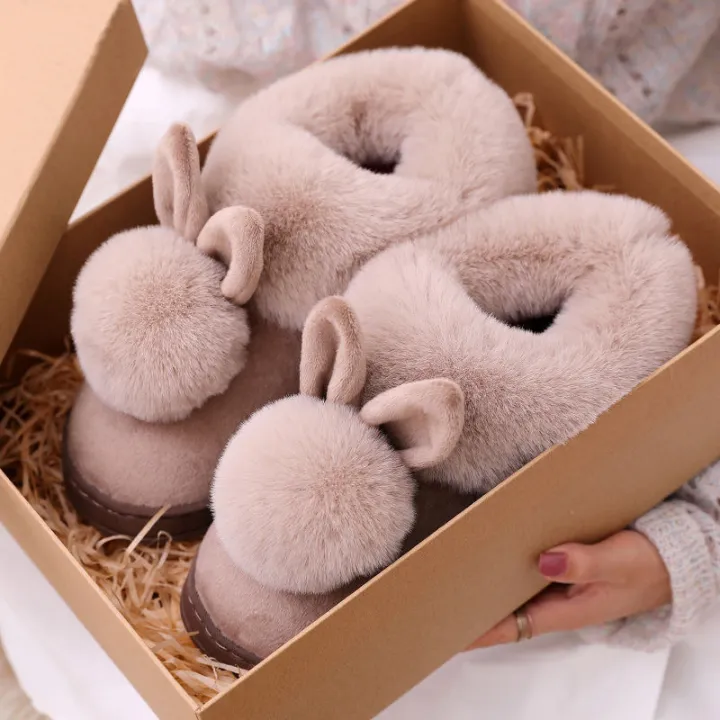 Winter%20Warm%20Home%20Fur%20Boots%20Womens%20Indoor%20Home%20Rabbit%20Shoe%20Furry%20Ears%20Footwear%20Indoor%20Bedroom%20Flat%20Heels%20Fluffy%20Ankle%20Boots%20-%20Image%202