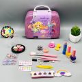 Makeup Kit Bag for kids Pretend Play Makeup set safety Cosmetic kit Toy for Girls. Makeup kit toy for Girls. 