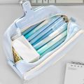 Stylish and Practical Pencil Bag with Large Capacity and Multiple Sections for Stationery Storage Pencil Case Back To School.