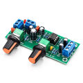 High-precision Single supply low pass filter board subwoofer preamp board 2.1 channel DC 10-24v 22hz-300hz. 