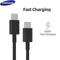 100% Original Samsung Type C to Type C Cable - Super Fast Charging Cable. 