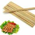 Bamboo Wooden skewers stick for Kabab, Paneer Tikka, Seekh, Barbeque, and Grilling - 8 inch ( Pack of 50 pcs).