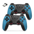 Wireless Handheld game controller with optional accessories, both PC game console and notebook. There are many colors to choose from.. 